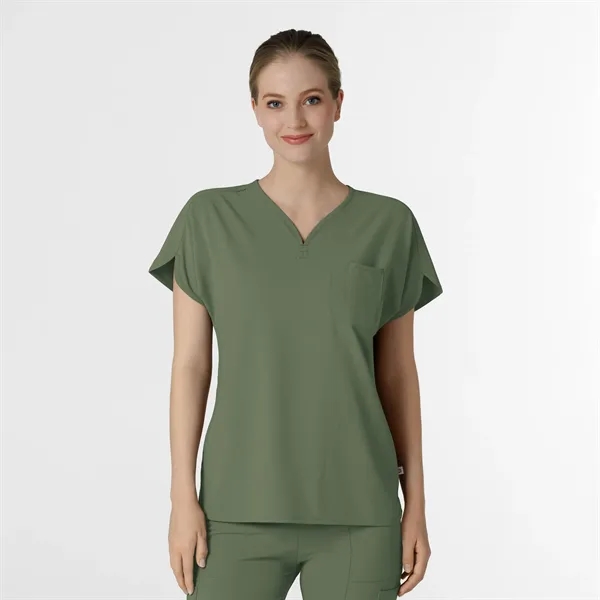 WonderWink RENEW Women's Dolman Scrub Top - WonderWink RENEW Women's Dolman Scrub Top - Image 5 of 8