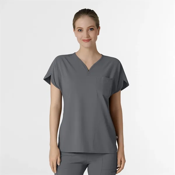 WonderWink RENEW Women's Dolman Scrub Top - WonderWink RENEW Women's Dolman Scrub Top - Image 6 of 8