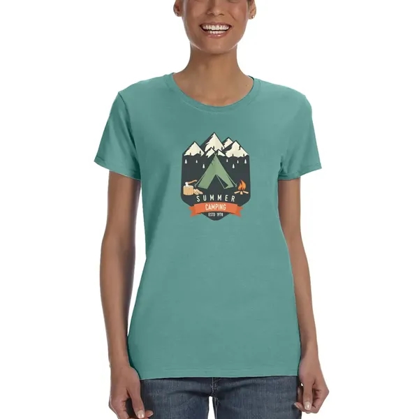 Gildan Women's Heavy Cotton Fit T-Shirt - Gildan Women's Heavy Cotton Fit T-Shirt - Image 3 of 51