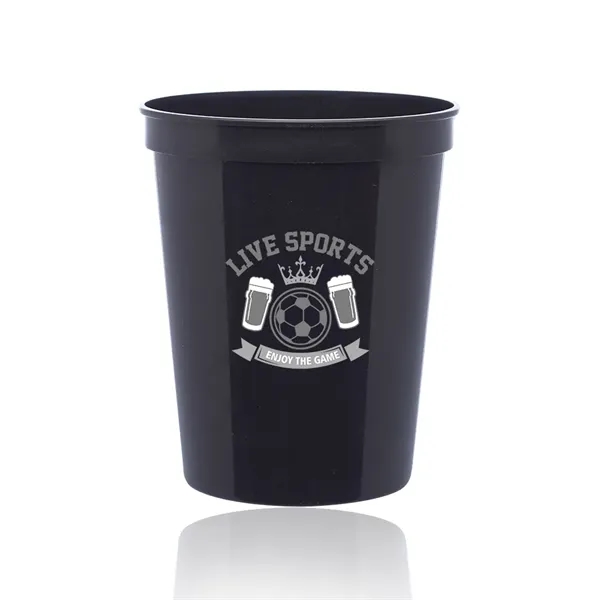 16 oz Reusable Plastic Stadium Cup - 16 oz Reusable Plastic Stadium Cup - Image 1 of 18