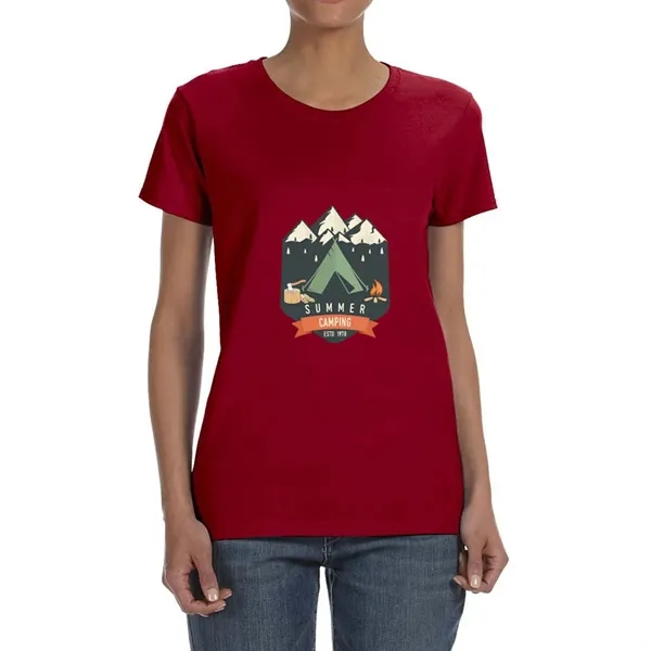 Gildan Women's Heavy Cotton Fit T-Shirt - Gildan Women's Heavy Cotton Fit T-Shirt - Image 9 of 51