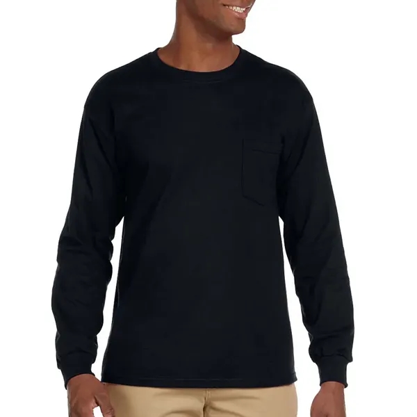 Gildan Ultra Cotton Long Sleeve Adult T-Shirt - Gildan Ultra Cotton Long Sleeve Adult T-Shirt - Image 1 of 7