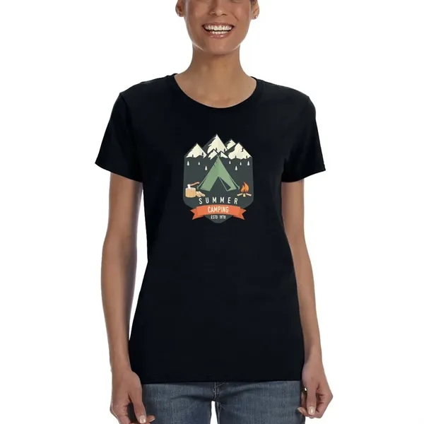 Gildan Women's Heavy Cotton Fit T-Shirt - Gildan Women's Heavy Cotton Fit T-Shirt - Image 6 of 51