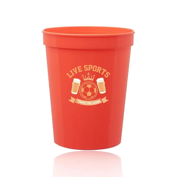 16 oz Reusable Plastic Stadium Cup - 16 oz Reusable Plastic Stadium Cup - Image 5 of 18