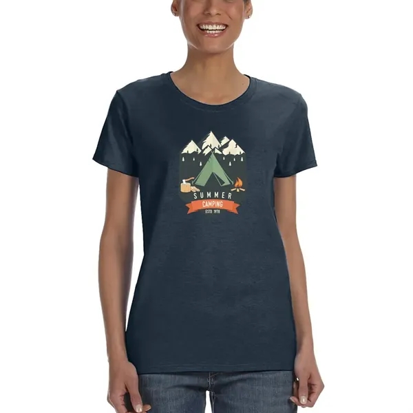 Gildan Women's Heavy Cotton Fit T-Shirt - Gildan Women's Heavy Cotton Fit T-Shirt - Image 8 of 51