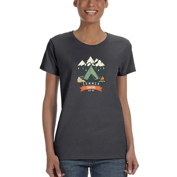 Gildan Women's Heavy Cotton Fit T-Shirt - Gildan Women's Heavy Cotton Fit T-Shirt - Image 11 of 51