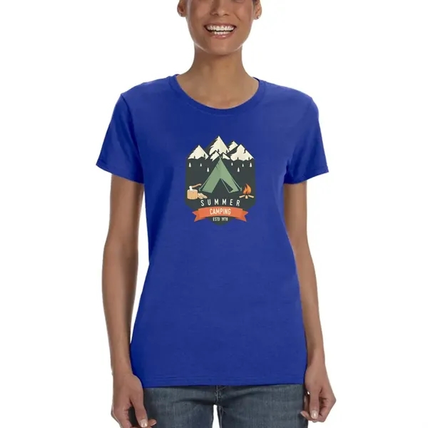 Gildan Women's Heavy Cotton Fit T-Shirt - Gildan Women's Heavy Cotton Fit T-Shirt - Image 12 of 51