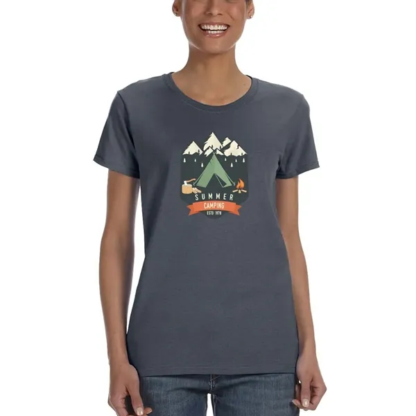 Gildan Women's Heavy Cotton Fit T-Shirt - Gildan Women's Heavy Cotton Fit T-Shirt - Image 16 of 51