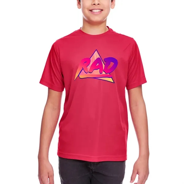 UltraClub® Youth Cool & Dry Performance T-Shirt - UltraClub® Youth Cool & Dry Performance T-Shirt - Image 5 of 21