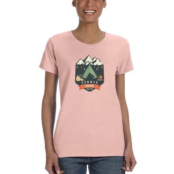 Gildan Women's Heavy Cotton Fit T-Shirt - Gildan Women's Heavy Cotton Fit T-Shirt - Image 17 of 51