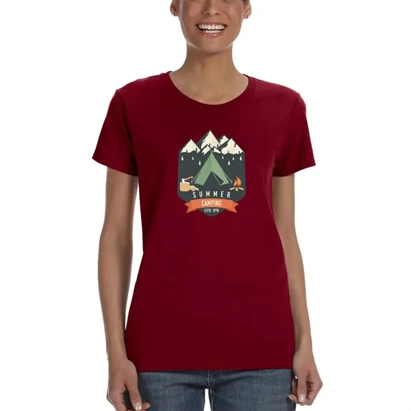 Gildan Women's Heavy Cotton Fit T-Shirt - Gildan Women's Heavy Cotton Fit T-Shirt - Image 20 of 51