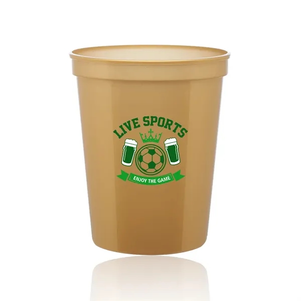 16 oz Reusable Plastic Stadium Cup - 16 oz Reusable Plastic Stadium Cup - Image 7 of 18