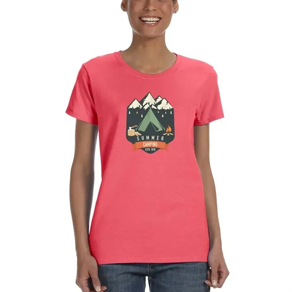 Gildan Women's Heavy Cotton Fit T-Shirt - Gildan Women's Heavy Cotton Fit T-Shirt - Image 13 of 51