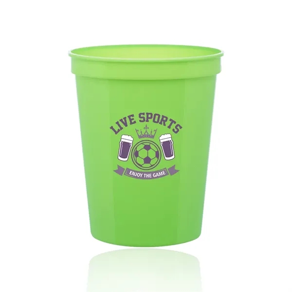 16 oz Reusable Plastic Stadium Cup - 16 oz Reusable Plastic Stadium Cup - Image 9 of 18