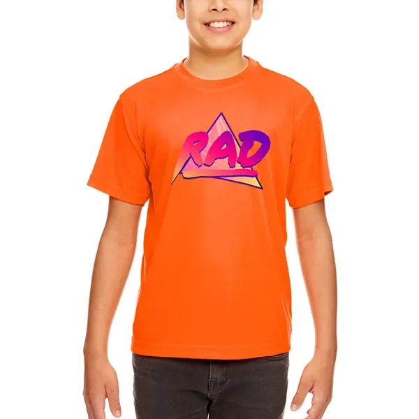 UltraClub® Youth Cool & Dry Performance T-Shirt - UltraClub® Youth Cool & Dry Performance T-Shirt - Image 3 of 21