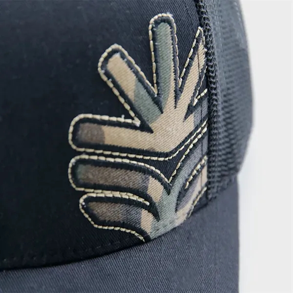 Terra Traditional Custom Overseas Trucker Cap - Terra Traditional Custom Overseas Trucker Cap - Image 4 of 5