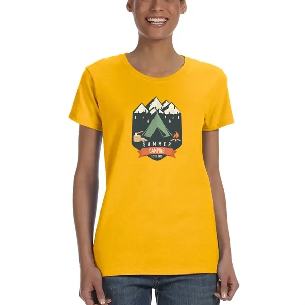 Gildan Women's Heavy Cotton Fit T-Shirt - Gildan Women's Heavy Cotton Fit T-Shirt - Image 21 of 51