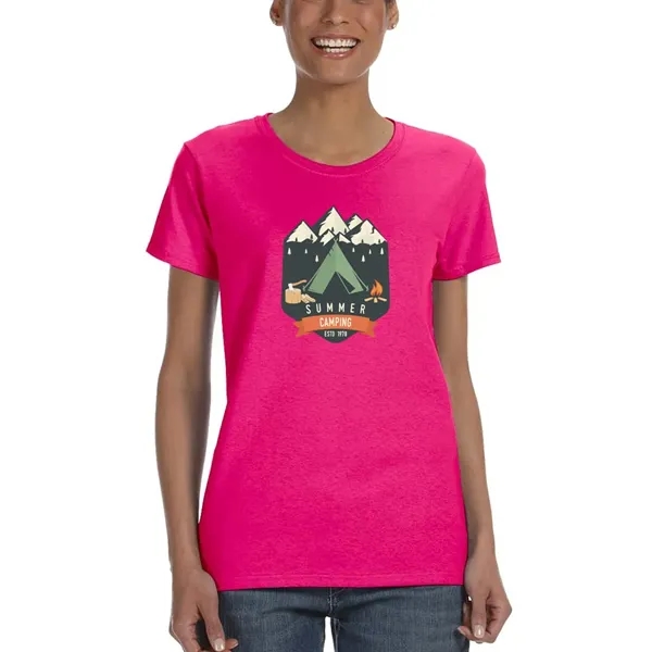 Gildan Women's Heavy Cotton Fit T-Shirt - Gildan Women's Heavy Cotton Fit T-Shirt - Image 27 of 51
