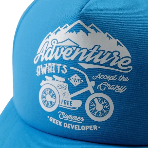Adventure Traditional 5-panel Trucker Cap - Adventure Traditional 5-panel Trucker Cap - Image 4 of 5
