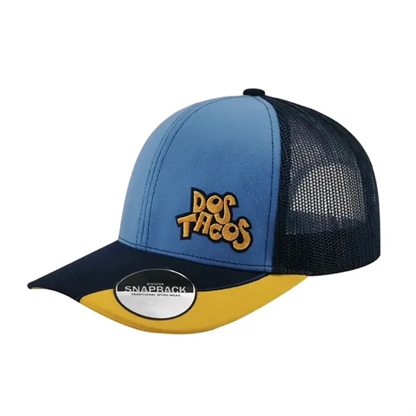 Dos Tacos Traditional Custom Overseas Trucker Cap - Dos Tacos Traditional Custom Overseas Trucker Cap - Image 0 of 2