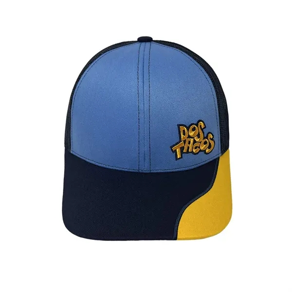 Dos Tacos Traditional Custom Overseas Trucker Cap - Dos Tacos Traditional Custom Overseas Trucker Cap - Image 1 of 2
