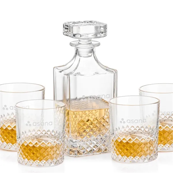 Tacoma Decanter Set - Tacoma Decanter Set - Image 5 of 6