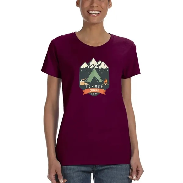 Gildan Women's Heavy Cotton Fit T-Shirt - Gildan Women's Heavy Cotton Fit T-Shirt - Image 34 of 51