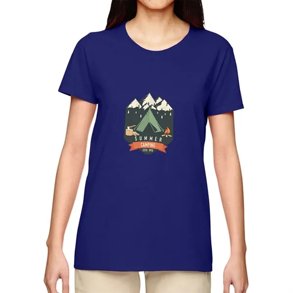 Gildan Women's Heavy Cotton Fit T-Shirt - Gildan Women's Heavy Cotton Fit T-Shirt - Image 37 of 51