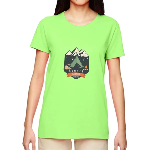 Gildan Women's Heavy Cotton Fit T-Shirt - Gildan Women's Heavy Cotton Fit T-Shirt - Image 38 of 51