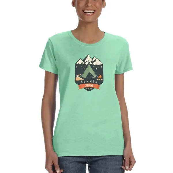 Gildan Women's Heavy Cotton Fit T-Shirt - Gildan Women's Heavy Cotton Fit T-Shirt - Image 35 of 51