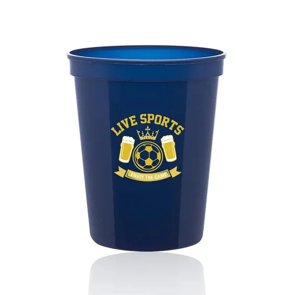 16 oz Reusable Plastic Stadium Cup - 16 oz Reusable Plastic Stadium Cup - Image 11 of 18