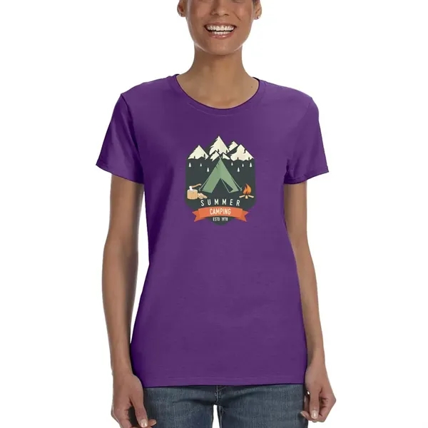 Gildan Women's Heavy Cotton Fit T-Shirt - Gildan Women's Heavy Cotton Fit T-Shirt - Image 40 of 51