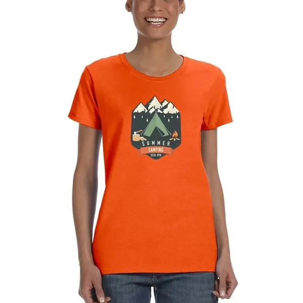 Gildan Women's Heavy Cotton Fit T-Shirt - Gildan Women's Heavy Cotton Fit T-Shirt - Image 39 of 51