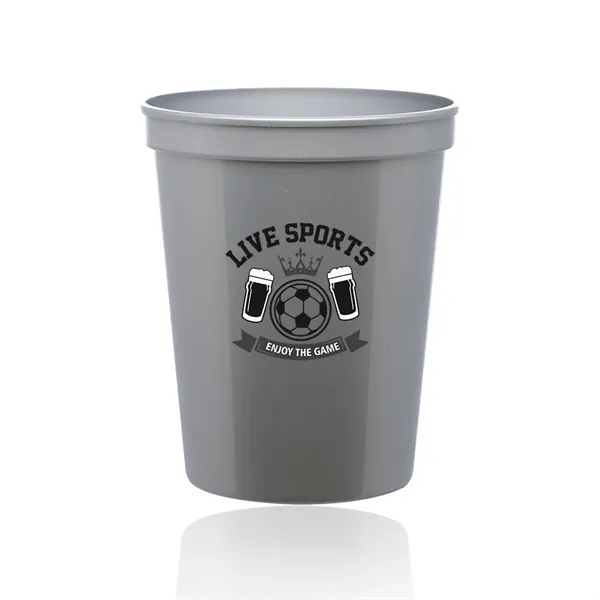 16 oz Reusable Plastic Stadium Cup - 16 oz Reusable Plastic Stadium Cup - Image 15 of 18