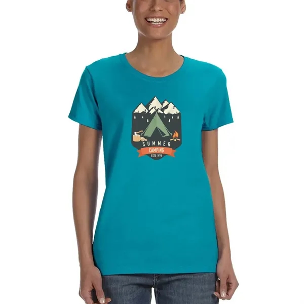 Gildan Women's Heavy Cotton Fit T-Shirt - Gildan Women's Heavy Cotton Fit T-Shirt - Image 49 of 51