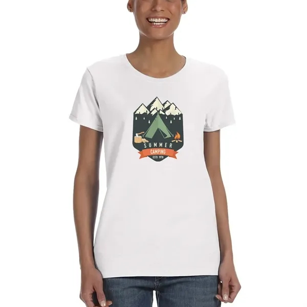 Gildan Women's Heavy Cotton Fit T-Shirt - Gildan Women's Heavy Cotton Fit T-Shirt - Image 51 of 51