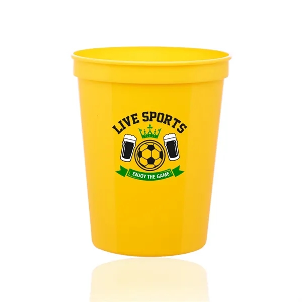 16 oz Reusable Plastic Stadium Cup - 16 oz Reusable Plastic Stadium Cup - Image 18 of 18