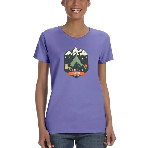 Gildan Women's Heavy Cotton Fit T-Shirt - Gildan Women's Heavy Cotton Fit T-Shirt - Image 50 of 51
