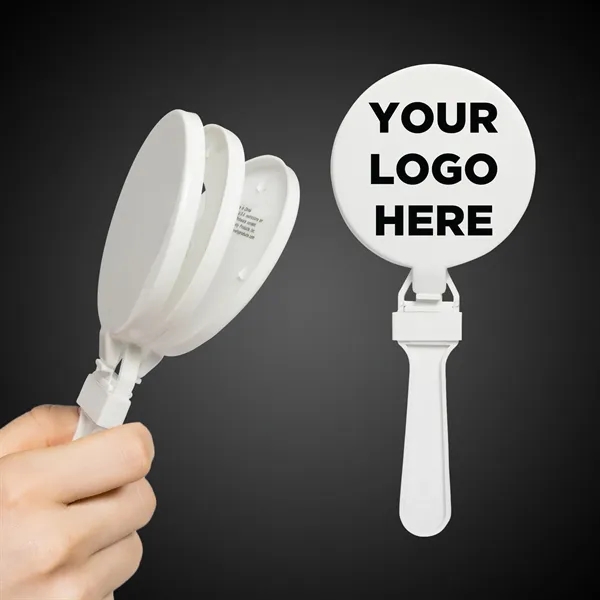 White Circle Clapper - White Circle Clapper - Image 0 of 4