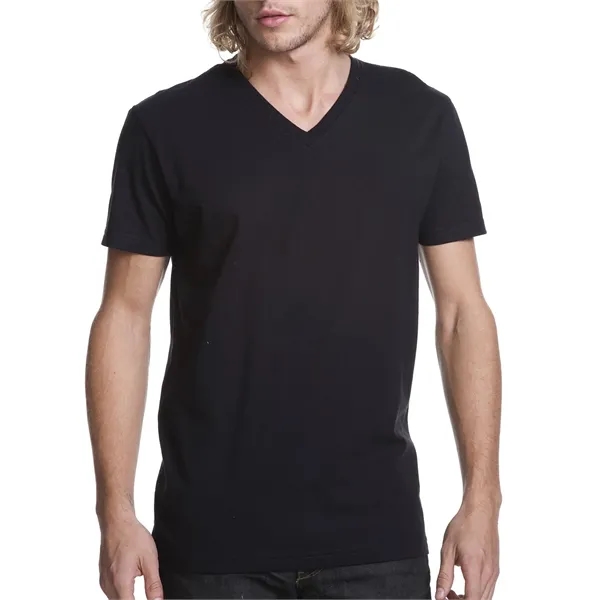 Next Level Apparel Men's Cotton V - Next Level Apparel Men's Cotton V - Image 32 of 60