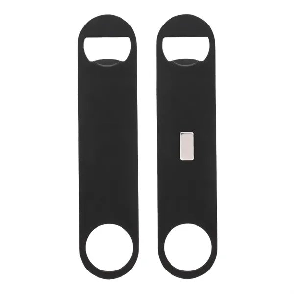 Paddle Style Bottle Opener w/ Magnet - Paddle Style Bottle Opener w/ Magnet - Image 2 of 4