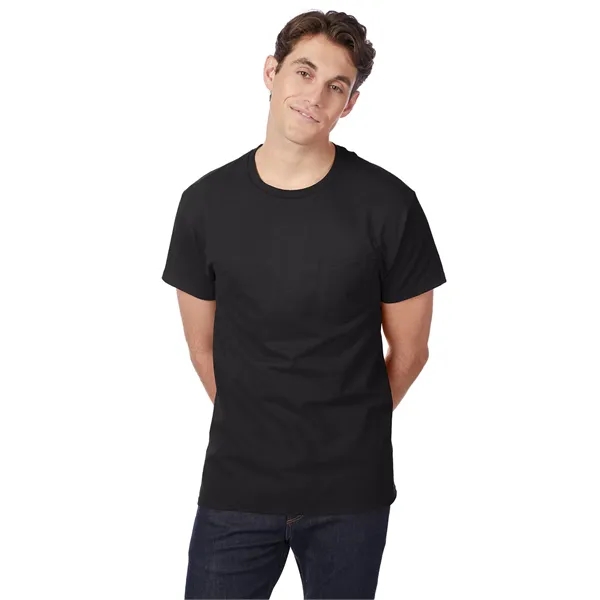 Hanes Men's Authentic-T Pocket T-Shirt - Hanes Men's Authentic-T Pocket T-Shirt - Image 81 of 104