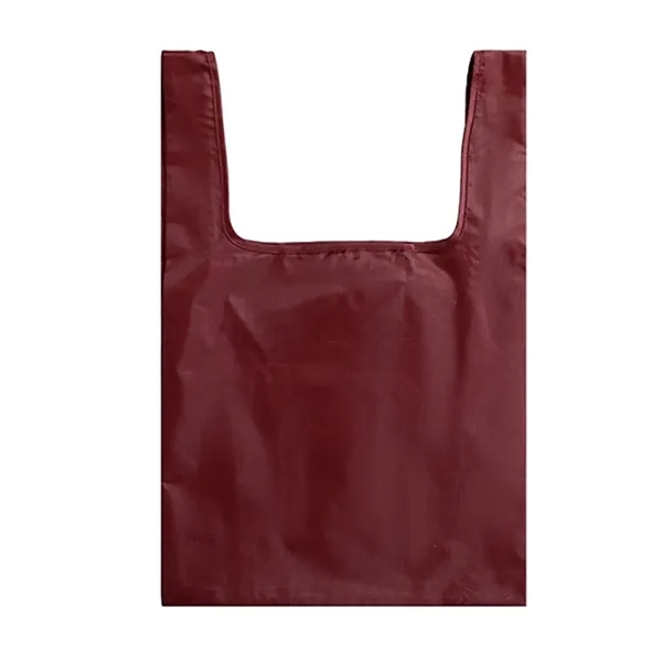Foldable Waterproof Polyester Shopping Bag - Foldable Waterproof Polyester Shopping Bag - Image 1 of 7