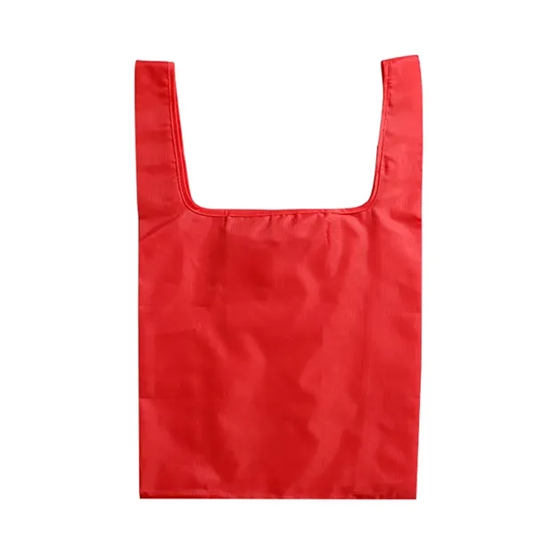 Foldable Waterproof Polyester Shopping Bag - Foldable Waterproof Polyester Shopping Bag - Image 4 of 7