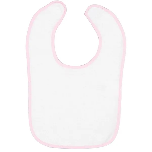 Rabbit Skins Infant Contrast Trim Terry Bib - Rabbit Skins Infant Contrast Trim Terry Bib - Image 1 of 10
