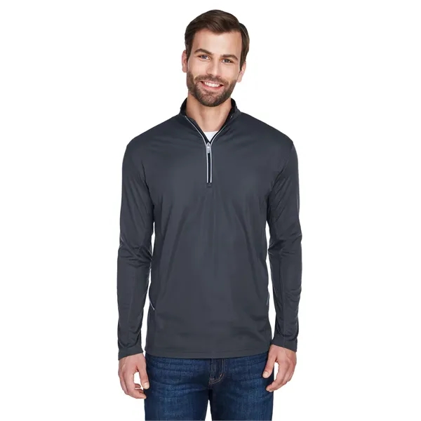 UltraClub Men's Cool & Dry Sport Quarter-Zip Pullover - UltraClub Men's Cool & Dry Sport Quarter-Zip Pullover - Image 13 of 49