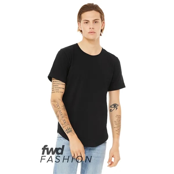 Bella + Canvas FWD Fashion Men's Curved Hem Short Sleeve ... - Bella + Canvas FWD Fashion Men's Curved Hem Short Sleeve ... - Image 19 of 36