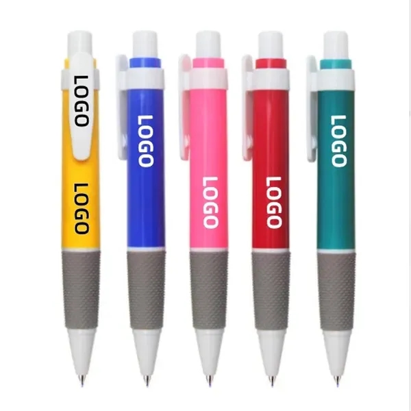 Plastic Press Ballpoint Advertising Promotional Gift Pen - Plastic Press Ballpoint Advertising Promotional Gift Pen - Image 0 of 1