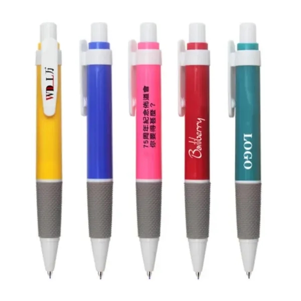 Plastic Press Ballpoint Advertising Promotional Gift Pen - Plastic Press Ballpoint Advertising Promotional Gift Pen - Image 1 of 1