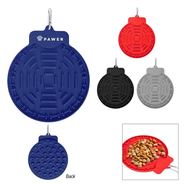 Silicone Pet Lick Food Mat - Silicone Pet Lick Food Mat - Image 0 of 4